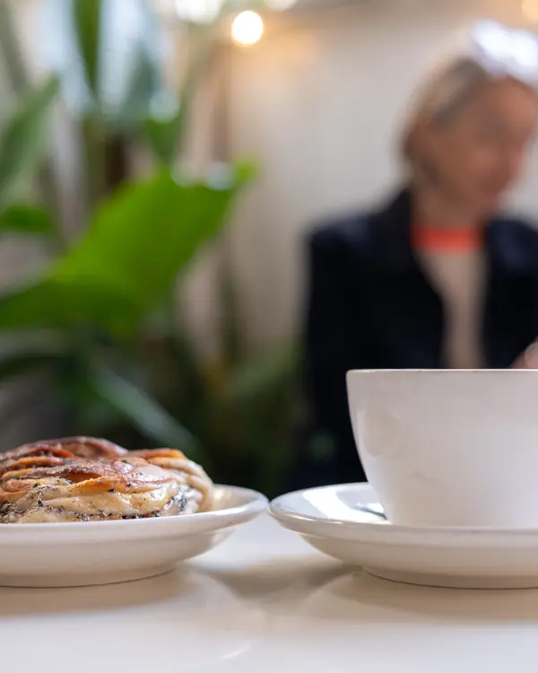 Bacan family-run specialty coffee and brunch café with courtyard terrace in Bonaire, Palma de Mallorca